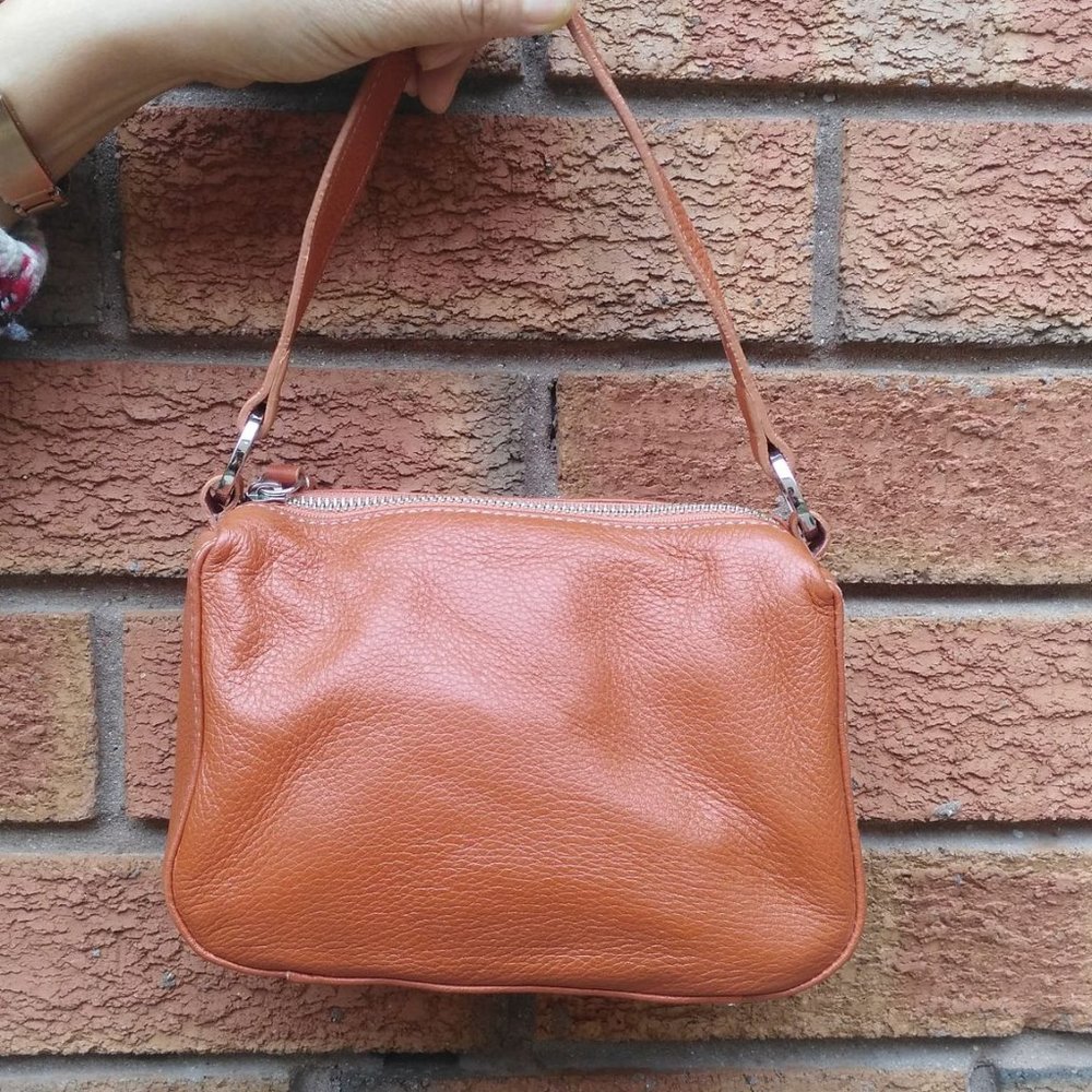 Vintage Orange Danier purse